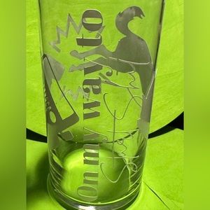 Glass can Bronco vs Jeep on my way to start sh*t - new. Pick your color vinyl.